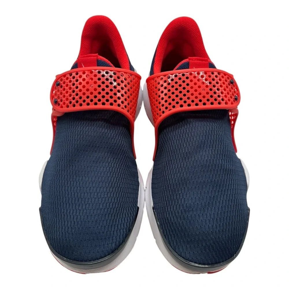 Nike Sock Dart GS Shoes YOUTH Size 7‎ Y Womens 8.5 Navy Red Sneakers 904276-402